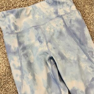 Old Navy Active Kids Cloudy Blue workout Leggings